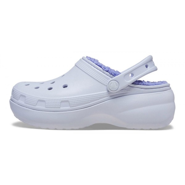 Crocs Ciabatte Classic Platform Lined Clog W Viola Dreamscape